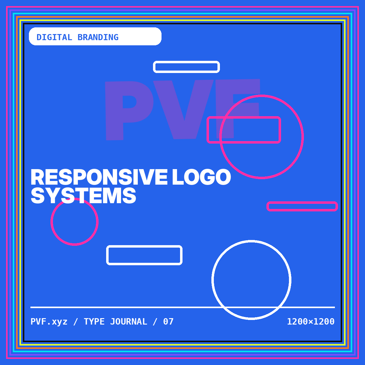 Responsive Logo Systems typography card